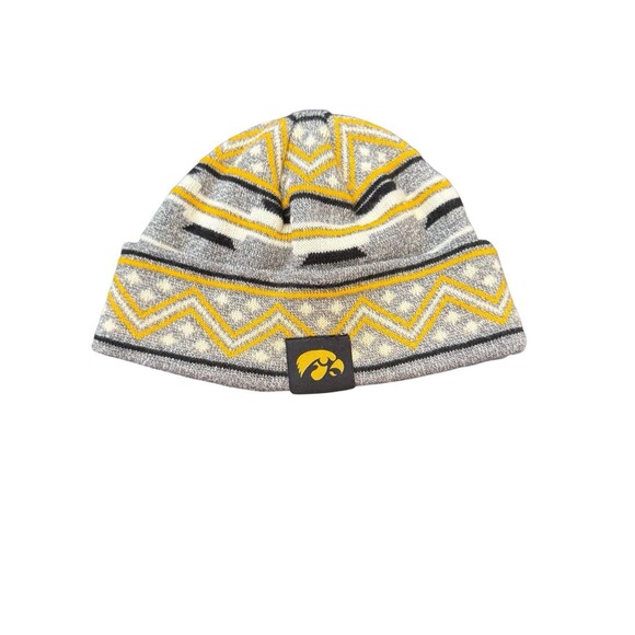 NCAA Iowa Hawkeyes LOGO Knit Skull Cap Beanie Hat - Picture 1 of 3